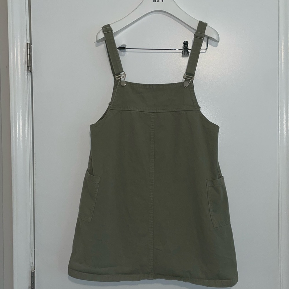 Overall dress - green